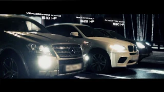 BMW X6M vs Mercedes ML63 AMG vs Porsche Cayenne Turbo