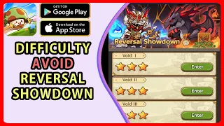 Difficulty Void in Reversal Showdown Event in Legend Of Mushroom: Maple Rush