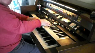 Mike Reed plays "So, What's New?" on the Hammond Grandee Organ