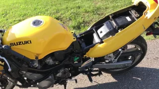 Suzuki Katana Wont run when it warms up - Help me fix it!