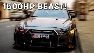 1500 HP Beast Liberty Walk Nissan GTR  in London [Mr Cryon]