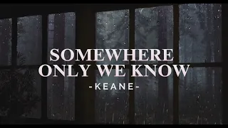 Keane - Somewhere Only We Know (Lyrics Video)