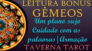 🏆BONUS GÊMEOS •🚨Um plano sujo| Cuidado com as palavras| Armação❗️• #gemeos