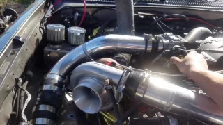 Supercharged and turbo charged toyota 4runner reving