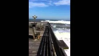 Kitty Hawk pier 3/8/14 surf check
