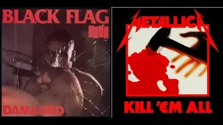 Metallica & Black Flag Used the Same Riff