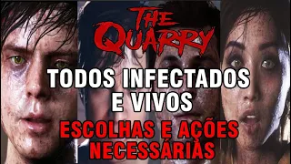 The Quarry - Guia para todos serem infectados e sobreviverem (Todas as escolhas e ações necessárias)