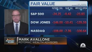 This is an interest rate fear, growth stock takedown: Avallone
