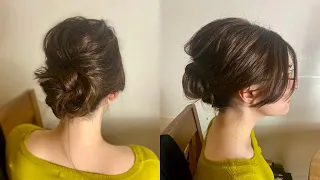Live with Pam - Effortless 60s-Inspired Vintage Low Bun! Up Do Bridal Hairstyle!