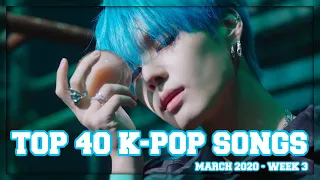 (TOP 40) K-Ville Staff's K-pop Songs Chart - March 2020 (Week 3)