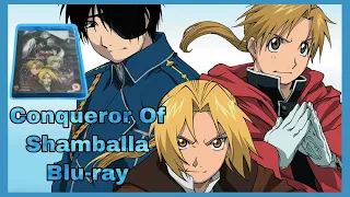 Fullmetal Alchemist The Movie Conqueror Of Shamballa Blu-ray OOP Unboxing (UK)