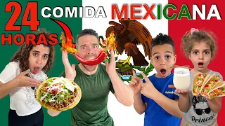 24 HORAS COMIENDO COMIDA MEXICANA EN USA|4PLUSONE