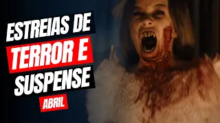 LANÇAMENTOS DE TERROR EM ABRIL | 2024