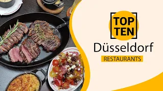 Top 10 Best Restaurants to Visit in Düsseldorf | Germany - English