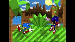 escape!!! (run!!! but sunky and sonic.exe sings it)