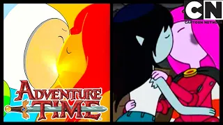 The Most Romantic Moments Of Adventure Time! 💚💙 | Valentine's Day | Adventure Time | Cartoon Network