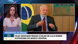 CNN MERCADO: Ibovespa reage às declarações de Lula sobre Banco Central | 03/02/2023