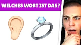 ClashGames REAGIERT auf schaffst DU es diese WÖRTER an EMOJIS zu erraten? 😨 (sehr schwer) | Reaktion