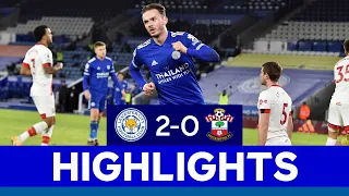 Foxes Move Up To Second With Hard-Fought Victory | Leicester City 2 Southampton 0 | 2020/21