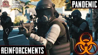 Reinforcements | PANDEMIC | Part 2 | Zombie Movie Machinima (GTA 5)