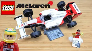 LEGO McLaren MP4/4 & Ayrton Senna #10330