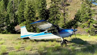 Soldier Bar Idaho Backcountry Cessna 185