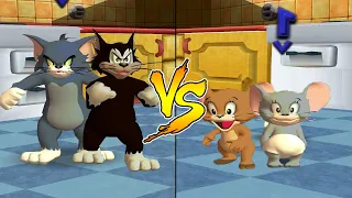 Tom and Jerry in War of the Whiskers HD Tom Vs Butch Vs Jerry Vs Nibbles (Master Difficulty)