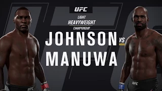 UFC 2 - Anthony Johnson vs. Jimi Manuwa (ranked title fight: Muty9422 vs. Klytar)