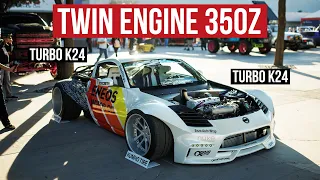 Twin K24, Twin Turbo, Twin Trans, Twin ECU, 350z....WHAT?!?!?!