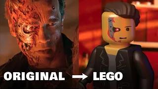TERMINATOR 2 final scene LEGO REMAKE - English version