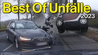 Best Of Unfälle 2023 - Schwerer Unfall, Totalschaden und dreiste Fahrerflucht | Dashcam Deutschland