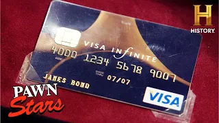 Pawn Stars: Will James Bond's Credit Card Fetch a Fair Price?! (Season 21)