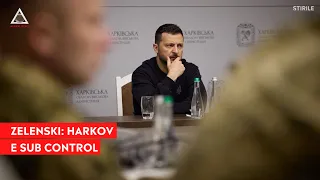 ACUM: Zelenski a vorbit cu liderii armatei ucrainene despre ofensiva rusească din Harkov