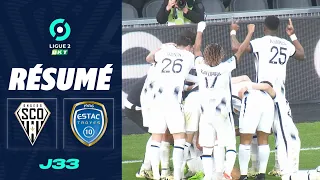 ANGERS SCO - ESTAC TROYES (2 - 1) - Résumé - (SCO - ESTAC) / 2023-2024