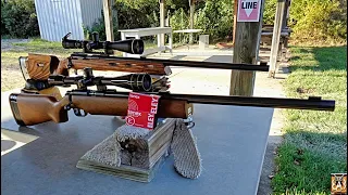 Old Man Fight:Winchester 52D vs Kimber 82G With Eley Tenex