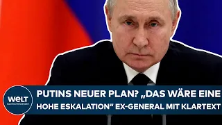 UKRAINE-KRIEG: Putins neuer Plan? "Das wäre eine durchaus hohe Eskalation!" Ex-General mit Klartext