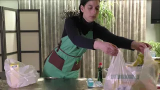 Bagging groceries role-play - ASMR soft spoken (ZOOM mic) - for Wisio - no tapping