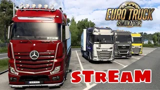 ETS2 🔥 სტრიმი 🔥 OFFICIAL MULTIPLAYER ქომე გაიზზ🔹 ROAD TO 1900🔹