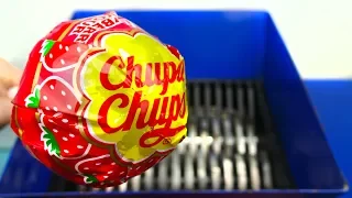 SHREDDING GIANT CHUPA CHUPS LOLLIPOP