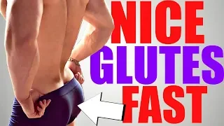 3 Exercises to get a NICE Muscular Butt FAST
