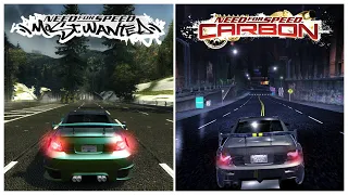 Monaro VXR Engine Sound Battle NFS Most Wanted VS NFS Carbon