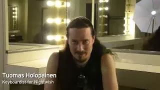 Nightwish Backstage at The Greek Theater in LA