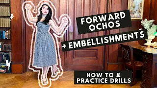 How To Do Forward Ochos For Argentine Tango And Drills For Embellishments - Great For Beginners