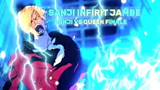 SANJI INFIRIT JAMBE 4K EDITS / AMV - SANJI VS QUEEN EDITS / AMV