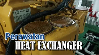 Perawatan Heat Exchanger ME Cat C32