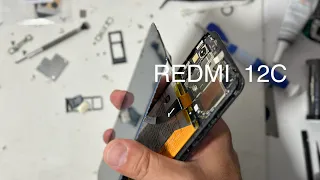 Redmi 12C sostituzione schermo screen replacement -iMania-