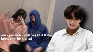 🌵Taehyung Oneshot|Kissing Your Bestfriend Because He's Mad|