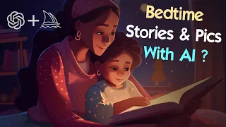 We created a bedtime story using ChatGpt & AI Images!