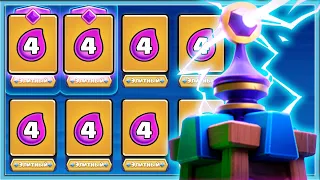 🍄 ТОЛЬКО КАРТЫ ЗА 4 ЭЛИКСИРА! ИГРА НА ГРАНИ КРИНЖА / Clash Royale