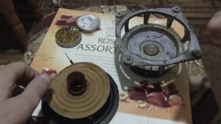 Ремонт НЧ динамика/ Speaker repair часть 5